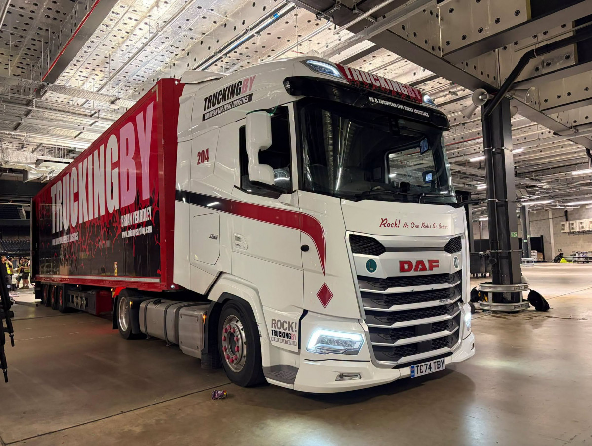TRUCKINGBY are at the Coop Live Arena, Manchester