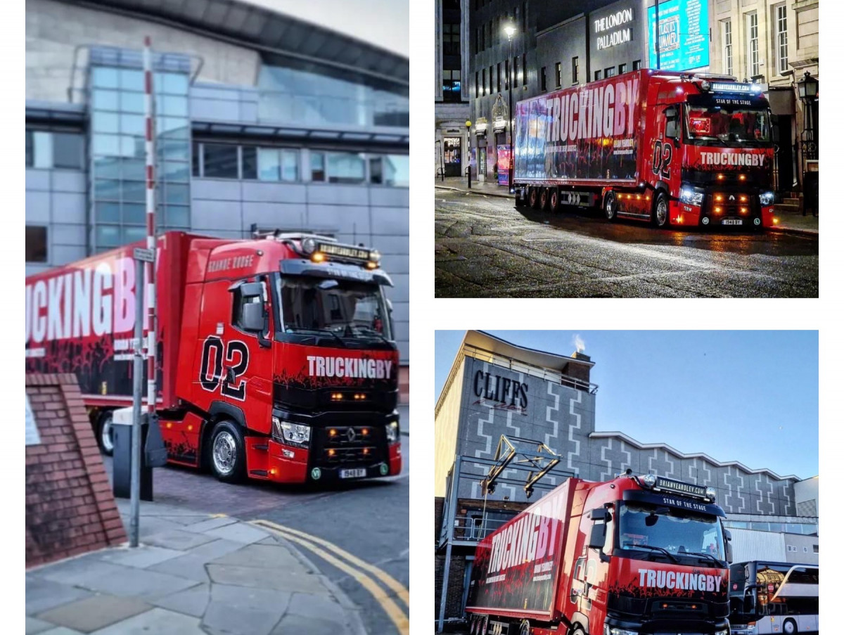 TRUCKINGBY completes another successful tour with Billy Ocean