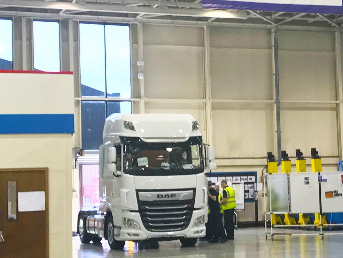 Brian Yeardley Continental Trial New Generation Euro 6 Daf