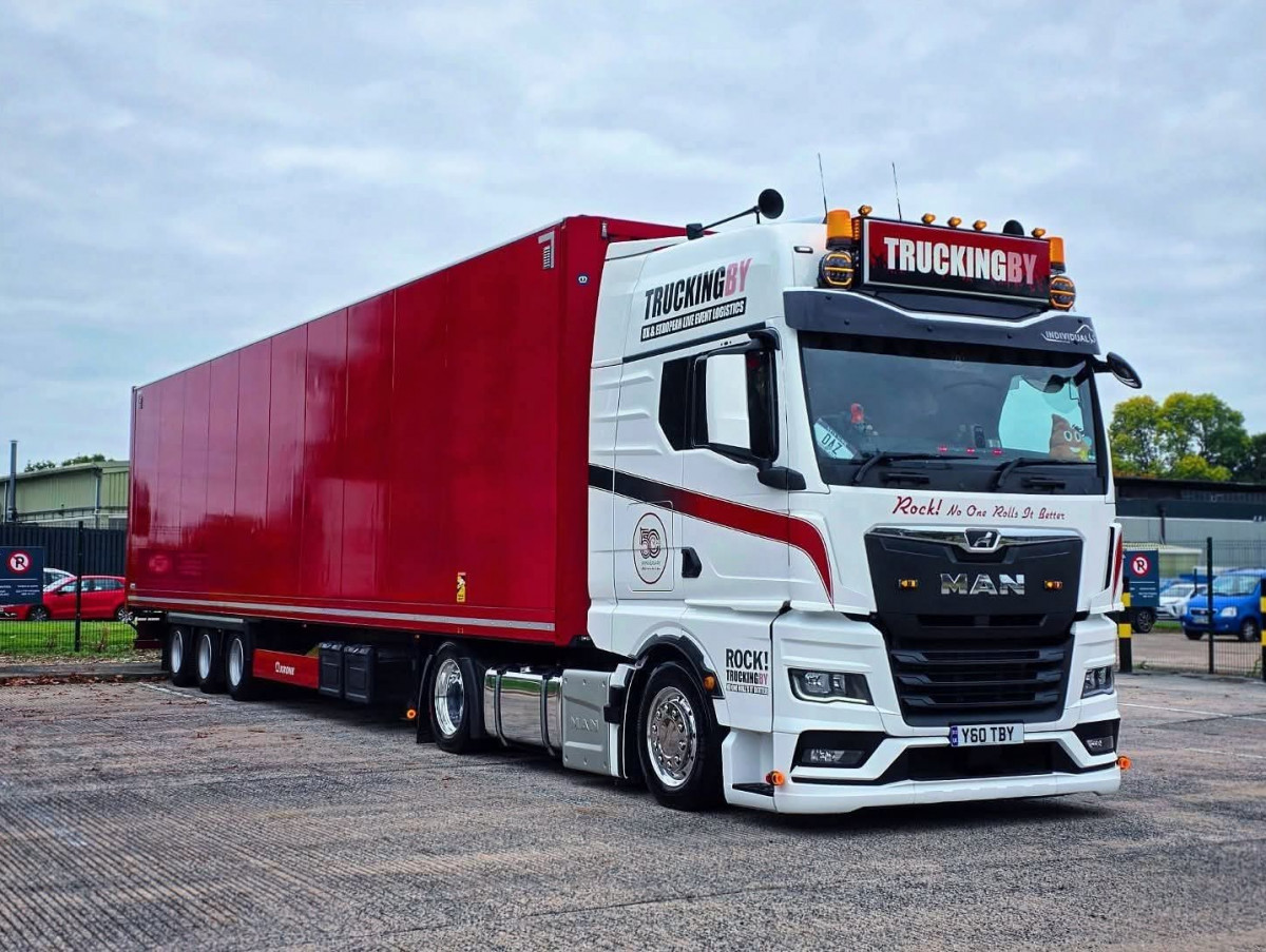 Our MAN off to Stuttgart