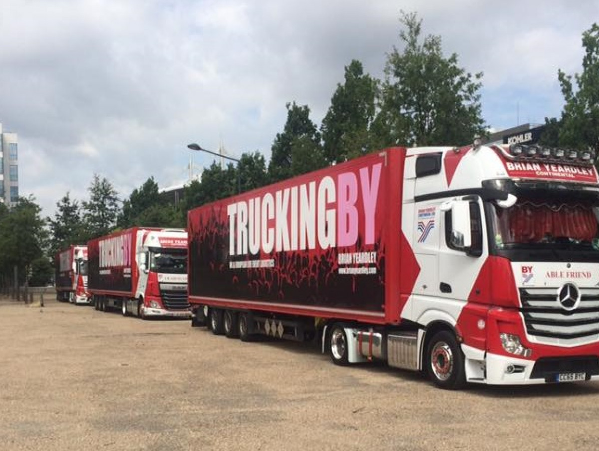 TRUCKINGBY Move The Sounds Around The Uk & Eire For The Stevie Wonder 'song Party' 2019