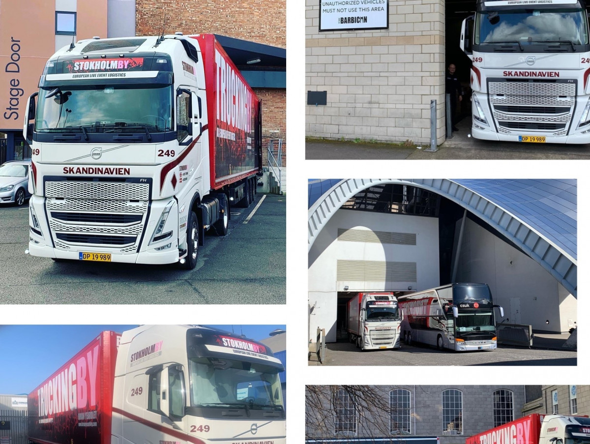 TRUCKINGBY on the road with Mike & The Mechanics