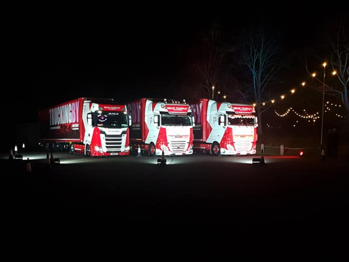 TRUCKINGBY Supply The Trucking For The UK Premiere of  ‘Titanic Live’