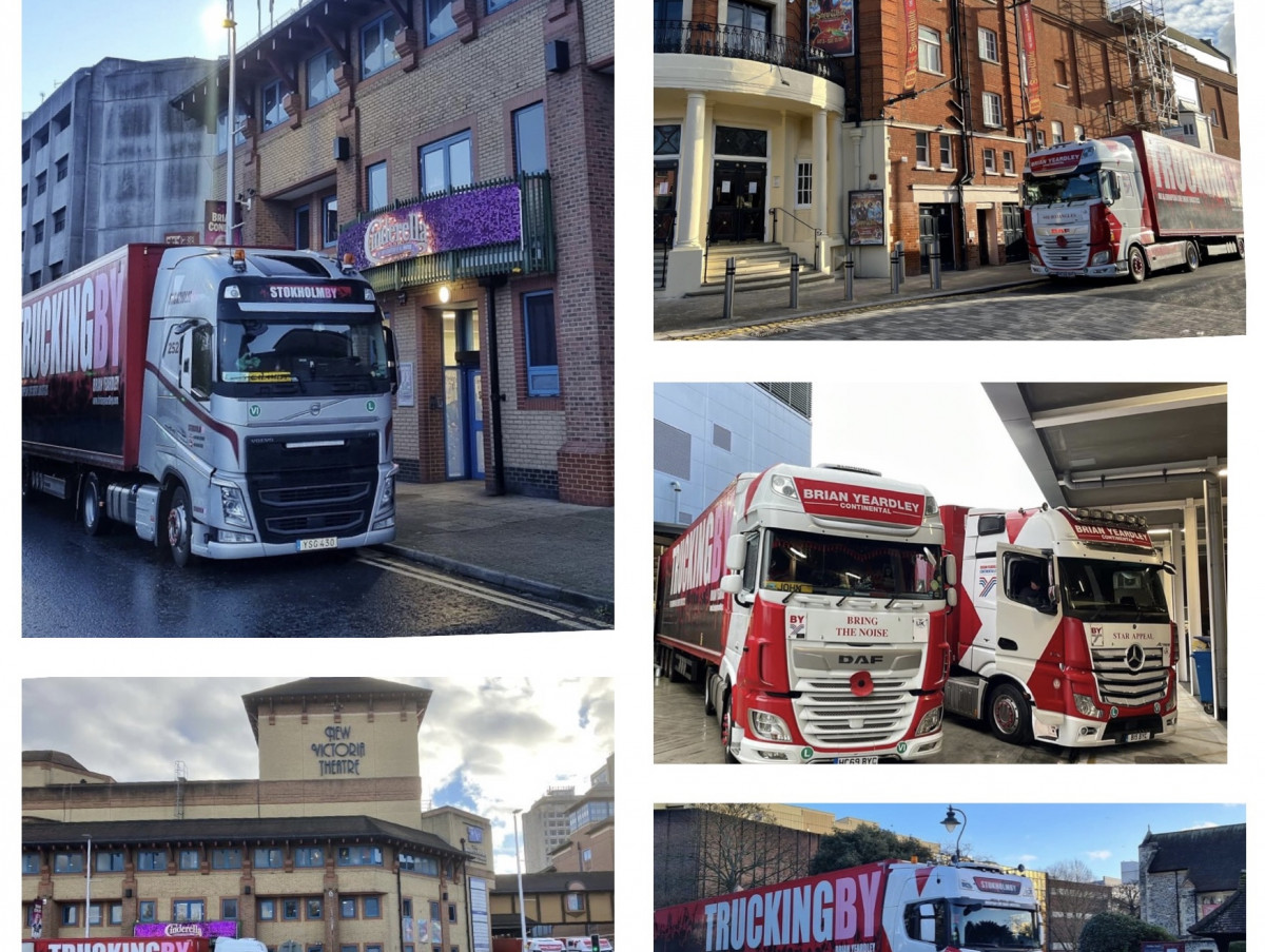 TRUCKINGBY assist in the world of Panto!