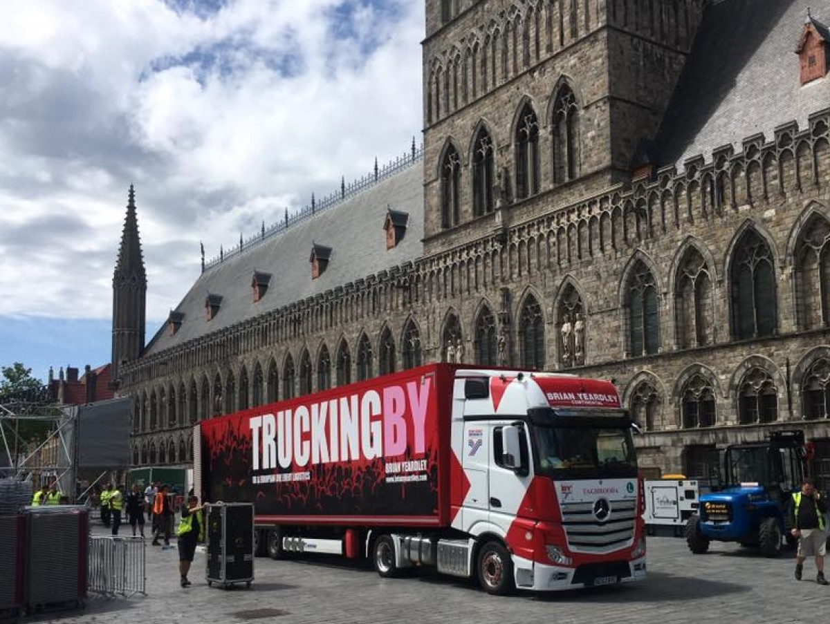 TRUCKINGBY Work On The Battle Of Passchendaele 100-year Anniversary Commemorative Event